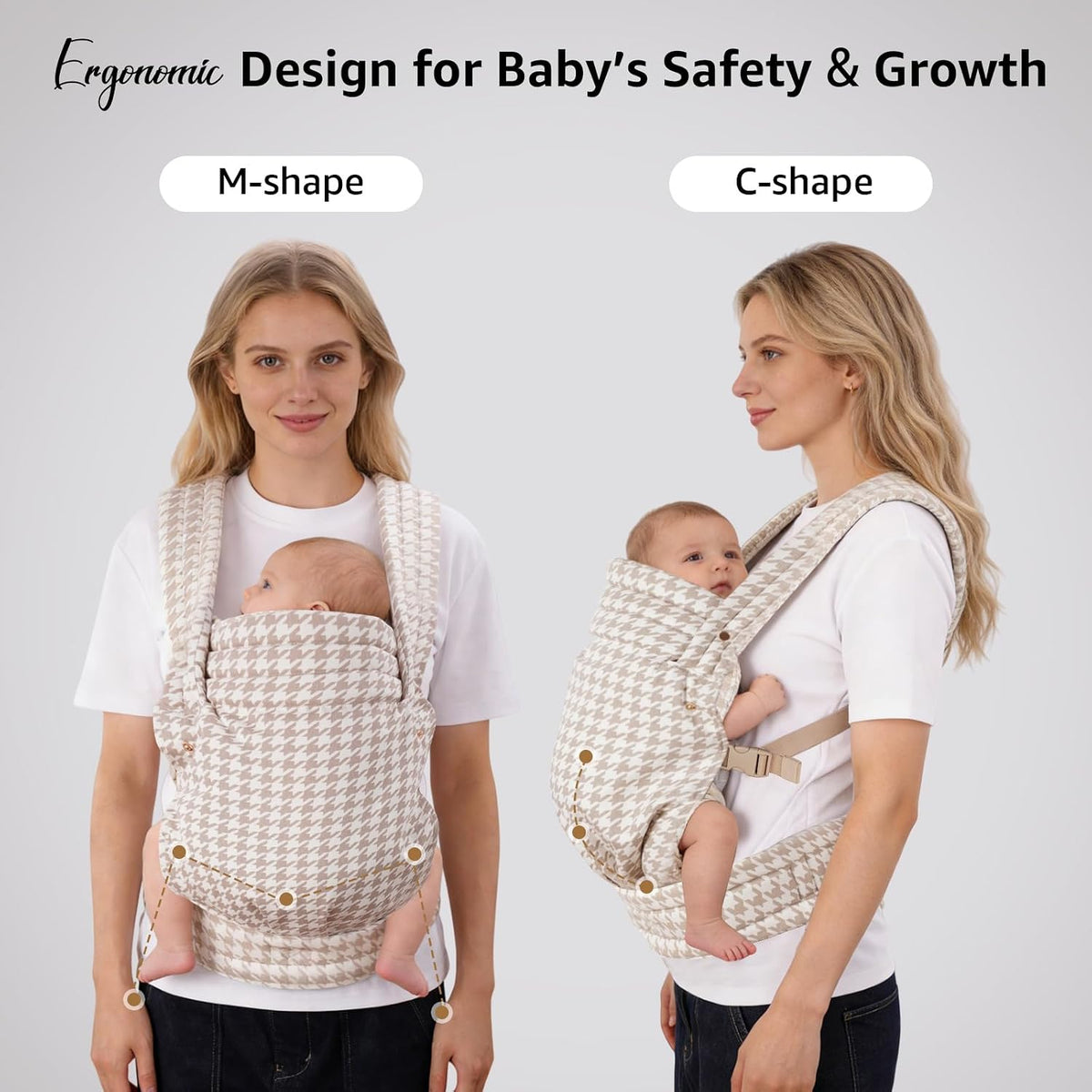 Ergonomic Hip-Support Baby Carrier