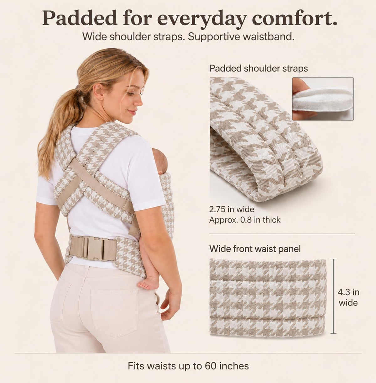 Ergonomic Hip-Support Baby Carrier
